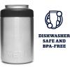 YETI Rambler 12 oz. Colster Can Insulator for Standard Size Cans, Venom(Stainless)
