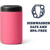 YETI Rambler 12 oz. Colster Can Insulator for Standard Size Cans, Venom(Tropical Pink (No Can Insert))
