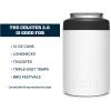 YETI Rambler 12 oz. Colster Can Insulator for Standard Size Cans, Venom(White (No Can Insert))