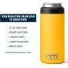 YETI Rambler 12 oz. Colster Slim Can Insulator for the Slim Hard Seltzer Cans, Ridgeline(Alpine Yellow (With Can Insert))