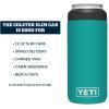 YETI Rambler 12 oz. Colster Slim Can Insulator for the Slim Hard Seltzer Cans, Ridgeline(Aquifer Blue (With Can Insert))