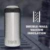 YETI Rambler 12 oz. Colster Slim Can Insulator for the Slim Hard Seltzer Cans, Ridgeline(Black (With Can Insert))