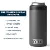 YETI Rambler 12 oz. Colster Slim Can Insulator for the Slim Hard Seltzer Cans, Ridgeline(Charcoal (No Can Insert))