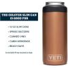 YETI Rambler 12 oz. Colster Slim Can Insulator for the Slim Hard Seltzer Cans, Ridgeline(Copper)