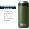 YETI Rambler 12 oz. Colster Slim Can Insulator for the Slim Hard Seltzer Cans, Ridgeline(Highlands Olive (With Can Insert))