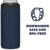 YETI Rambler 12 oz. Colster Slim Can Insulator for the Slim Hard Seltzer Cans, Ridgeline(Navy (With Can Insert))