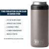 YETI Rambler 12 oz. Colster Slim Can Insulator for the Slim Hard Seltzer Cans, Ridgeline(Sharptail Taupe (With Can Insert))