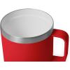 YETI Rambler 14 oz Ceramic Lined Stackable Mug, Vacuum Insulated, Stainless Steel with MagSlider Lid, Ridgeline(Rescue Red)