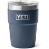 YETI Rambler 16 oz Stackable Tumbler, Vacuum Insulated, Stainless Steel with MagSlider Lid | Stackable, Vacuum Insulated, MagSlider Lid, Stackable, Vacuum Insulated, MagSlider Lid(Navy)