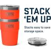 YETI Rambler 16 oz Stackable Tumbler, Vacuum Insulated, Stainless Steel with MagSlider Lid | Stackable, Vacuum Insulated, MagSlider Lid, Stackable, Vacuum Insulated, MagSlider Lid(Solar Flare)