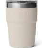 YETI Rambler 16 oz Stackable Tumbler, Vacuum Insulated, Stainless Steel with MagSlider Lid | Stackable, Vacuum Insulated, MagSlider Lid, Stackable, Vacuum Insulated, MagSlider Lid(Cape Taupe)