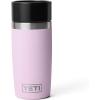 YETI Rambler 16 oz Travel Bottle, Stainless Steel, Vacuum Insulated with Leakproof Commuter Cap, Ridgeline(Cherry Blossom – Textured)
