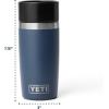 YETI Rambler 16 oz Travel Bottle, Stainless Steel, Vacuum Insulated with Leakproof Commuter Cap, Ridgeline(Ridgeline)