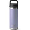 YETI Rambler 18 oz Bottle, Leakproof, Vacuum Insulated, Stainless Steel with Chug Cap, Ridgeline(Cosmic Lilac)