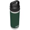 YETI Rambler 18 oz Bottle, Leakproof, Vacuum Insulated, Stainless Steel with Chug Cap, Ridgeline(Northwoods Green)