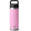 YETI Rambler 18 oz Bottle, Leakproof, Vacuum Insulated, Stainless Steel with Chug Cap, Ridgeline(Power Pink)