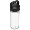 YETI Rambler 18 oz Bottle, Leakproof, Vacuum Insulated, Stainless Steel with Chug Cap, Ridgeline(White)