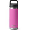 YETI Rambler 18 oz Bottle, Leakproof, Vacuum Insulated, Stainless Steel with Chug Cap, Ridgeline(Wildflower Fuchsia)