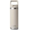YETI Rambler 18 oz Bottle, Vacuum Insulated, Stainless Steel with Color Matching Straw Cap, Venom(Cape Taupe)