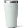 YETI Rambler 20 oz Stackable Tumbler, Stainless Steel, Vacuum Insulated with MagSlider Lid(Ridgeline)