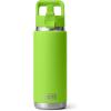 YETI Rambler 26 oz Bottle, Vacuum Insulated, Stainless Steel with Color Matching Straw Cap(Venom)