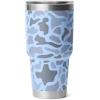 YETI Rambler 30 oz Tumbler, Stainless Steel, Vacuum Insulated with MagSlider Lid, Ridgeline(Blue Camo)