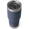 YETI Rambler 30 oz Tumbler, Stainless Steel, Vacuum Insulated with MagSlider Lid, Ridgeline(Navy)