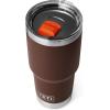 YETI Rambler 30 oz Tumbler, Stainless Steel, Vacuum Insulated with MagSlider Lid, Ridgeline(Wetlands Brown)