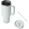 YETI Rambler 40 oz Travel Mug with Flip Straw Lid – Stainless Steel, Vacuum Insulated, Leakproof, Cup Holder Friendly(Ridgeline)