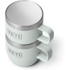 YETI Rambler 6 oz Stackable Mug, Stainless Steel, Vacuum Insulated Espresso/Coffee Mug, 2 Pack(Ridgeline)