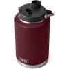YETI Rambler Gallon Jug, Vacuum Insulated, Leakproof, Stainless Steel with MagCap(Wild Vine Red)