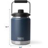 YETI Rambler Half Gallon Jug 2.0, Vacuum Insulated, Leakproof, Stainless Steel with MagCap, Venom(Rescue Red)