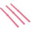 YETI Silicone Adjustable Straw Pack – Dishwasher Safe – Easy Sipping – Ultra-Durable, Multi-Color(Tropical Pink)