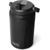 YETI Silo 40 oz Insulated Magslider Straw Cap Water Jug – Leakproof, Lightweight Sports Bottle with Fence Hook Handle – Keeps Drinks Ice-Cold – Ideal for Gym, Sports & Tournaments, Venom(Black)