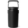 YETI Silo Half Gallon Insulated Straw Cap Water Jug – Leakproof, Lightweight Sports Bottle with Fence Hook Handle – Keeps Drinks Ice-Cold – Ideal for Gym, Sports & Tournaments, Venom(Black)