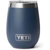 YETI Rambler 10 oz Wine Ceramic Lined Tumbler, Tropical Pink(Navy)