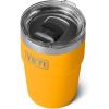 YETI Rambler 16 oz Stackable Tumbler, Vacuum Insulated, Stainless Steel with MagSlider Lid | Stackable, Vacuum Insulated, MagSlider Lid, Stackable, Vacuum Insulated, MagSlider Lid(Beekeeper)