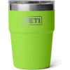 YETI Rambler 16 oz Stackable Tumbler, Vacuum Insulated, Stainless Steel with MagSlider Lid | Stackable, Vacuum Insulated, MagSlider Lid, Stackable, Vacuum Insulated, MagSlider Lid(Venom)