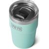 YETI Rambler 16 oz Stackable Tumbler, Vacuum Insulated, Stainless Steel with MagSlider Lid | Stackable, Vacuum Insulated, MagSlider Lid, Stackable, Vacuum Insulated, MagSlider Lid(Seafoam)