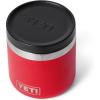 YETI Rambler 8 oz Food Jar, Vacuum Insulated, Stainless Steel, With Airtight Lid, Ridgeline(Rescue Red)