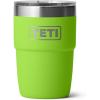 YETI Rambler 8 oz Insulated Coffee Mug with Lid – Stackable Double-Wall Vacuum Insulated Coffee Cup – DuraSip Ceramic Lining – Barista-Friendly Design – Stainless Steel – Dishwasher Safe(Venom)