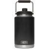 YETI Rambler Gallon Jug, Vacuum Insulated, Leakproof, Stainless Steel with MagCap(Black)