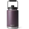 YETI Rambler Gallon Jug, Vacuum Insulated, Leakproof, Stainless Steel with MagCap(Nordic Purple)