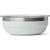 YETI Rambler Low Bowl, Vacuum Insulated, Stackable and Nestable Stainless Steel Bowl with Lid, 1.6 Quart, Ridgeline(Ridgeline)