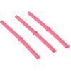 YETI Silicone Adjustable Straw Pack – Dishwasher Safe – Easy Sipping – Ultra-Durable, Multi-Color(Tropical Pink)