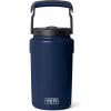YETI Silo Half Gallon Insulated Straw Cap Water Jug – Leakproof, Lightweight Sports Bottle with Fence Hook Handle – Keeps Drinks Ice-Cold – Ideal for Gym, Sports & Tournaments, Venom(Navy)