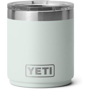 YETI Rambler 10 oz Ceramic Lined Lowball 2.0, Vacuum Insulated with MagSlider Lid, Cape Taupe(Ridgeline)