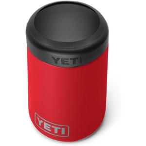 YETI Rambler 12 oz. Colster Can Insulator for Standard Size Cans, Venom(Rescue Red (No Can Insert))