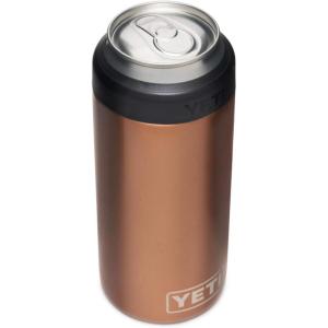 YETI Rambler 12 oz. Colster Slim Can Insulator for the Slim Hard Seltzer Cans, Ridgeline(Copper)