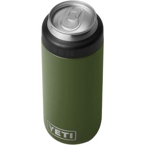 YETI Rambler 12 oz. Colster Slim Can Insulator for the Slim Hard Seltzer Cans, Ridgeline(Highlands Olive (With Can Insert))